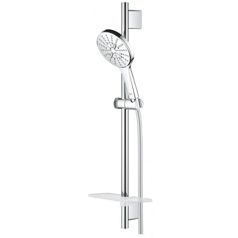 Душевой гарнитур со штангой GROHE RAINSHOWER SMARTACTIVE 26575000 (хром, круглая) 26575000