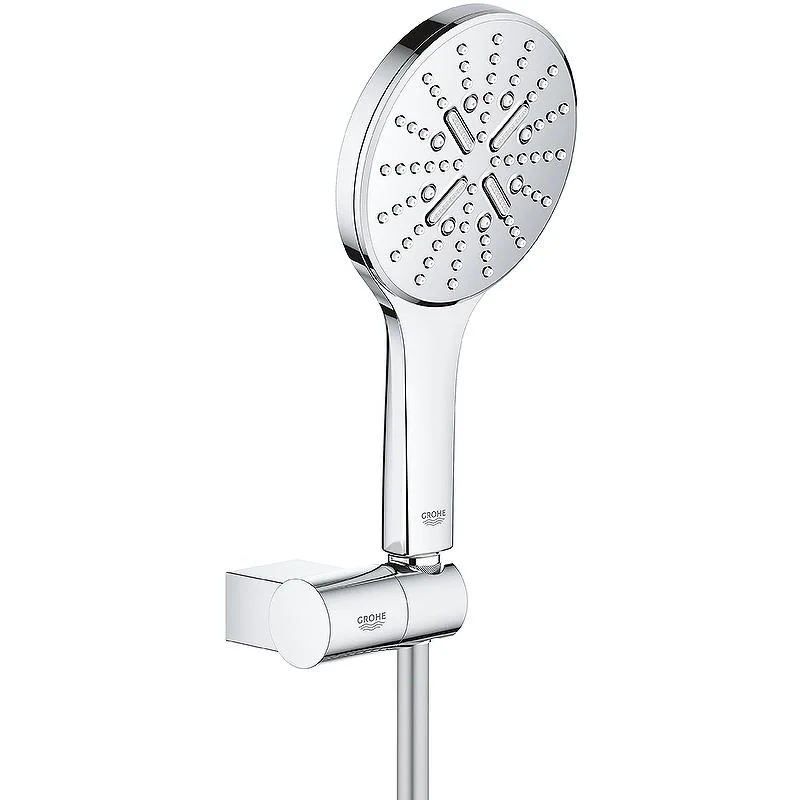 Душевой гарнитур с держателем GROHE RAINSHOWER SMARTACTIVE 26580000 (хром, круглая) 26580000