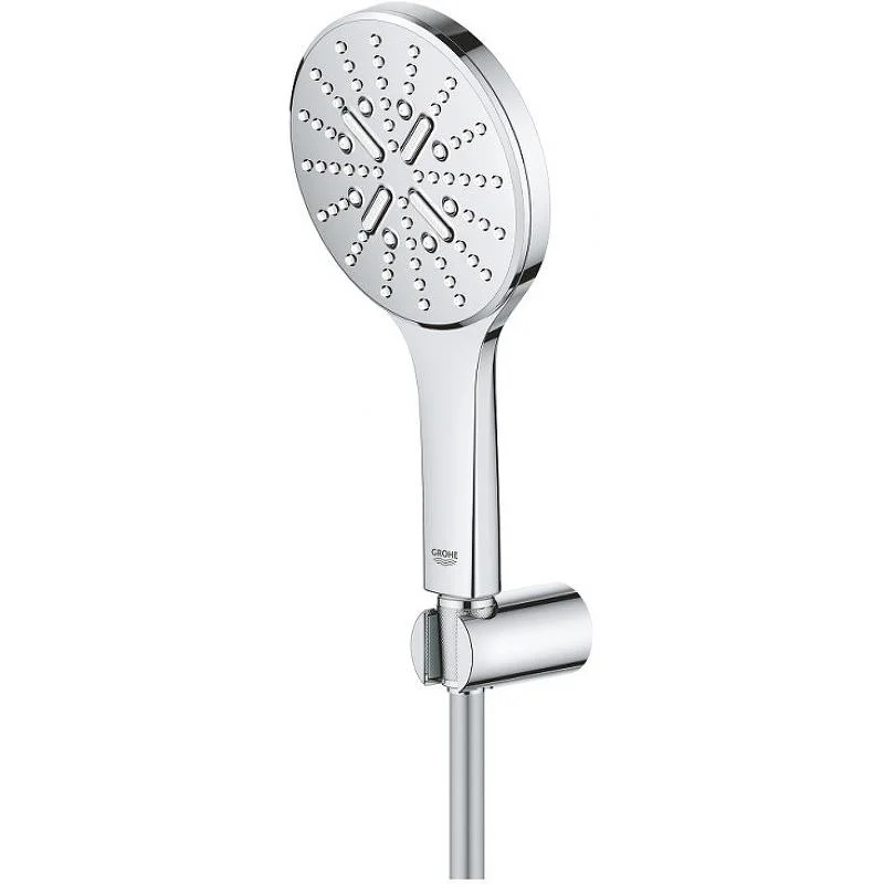 Душевой гарнитур с держателем GROHE RAINSHOWER SMARTACTIVE 26581000 (хром, круглая) 26581000