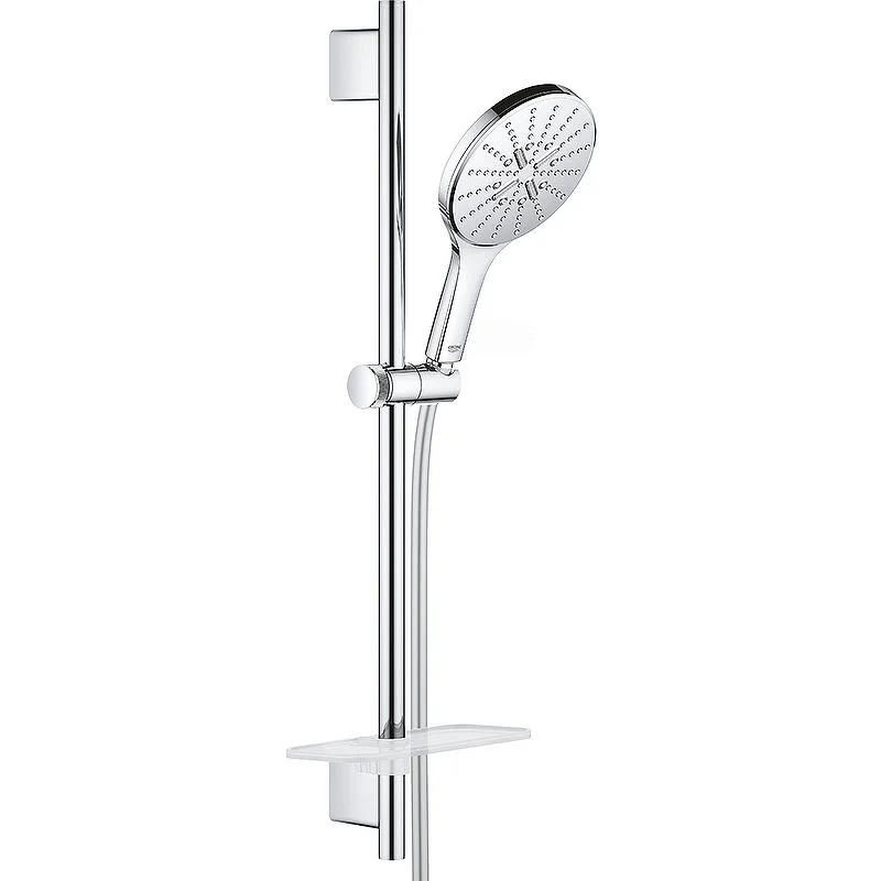 Душевой гарнитур со штангой GROHE RAINSHOWER SMARTACTIVE 26591000 (хром, круглая) 26591000