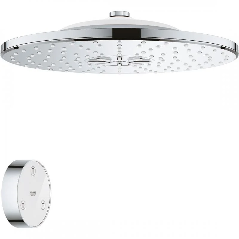 Верхний душ GROHE RAINSHOWER SMARTACTIVE 26641000 (хром, пластик, круглая) 26641000