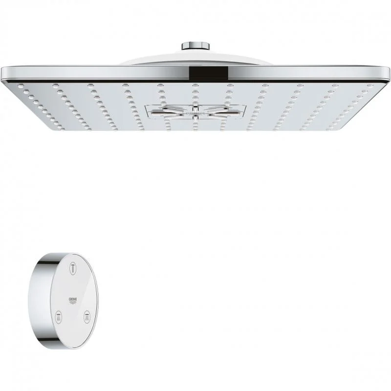 Верхний душ 31*31 GROHE RAINSHOWER SMARTACTIVE 26643000 (хром, квадратная) 26643000