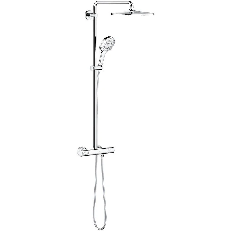 Душевая система GROHE RAINSHOWER SMARTACTIVE 26648000 (хром, металл/пластик, 175-см, круглая) 26648000
