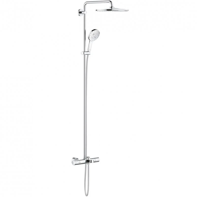 Душевая система GROHE RAINSHOWER SMARTACTIVE 26657000 (хром, металл/пластик, 175-см, круглая) 26657000