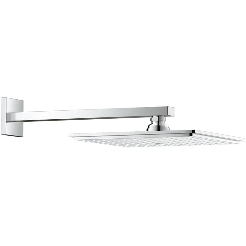 Верхний душ с кронштейном 23*23 GROHE RAINSHOWER 26064000 (хром, квадратная) 26064000