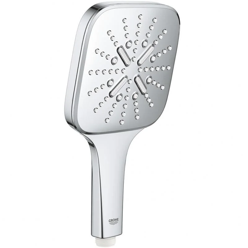 Ручной душ 3 режима GROHE RAINSHOWER 26550000 (хром, квадратная) 26550000