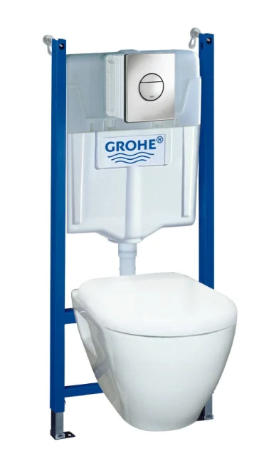 Комплект GROHE SOLIDO 38950000 (инсталл. + унит.подв + сид.SoftClose + клавиша) 38950000