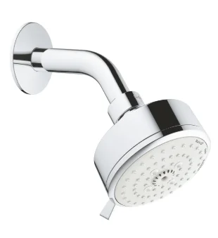 Верхний душ с кронштейном Ø10 GROHE TEMPESTA COSMOPOLITAN 26090001 (хром, круглая) 26090001