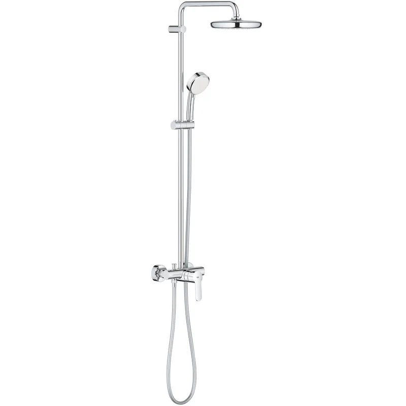 Душевая система со смесителем для душа GROHE TEMPESTA COSMOPOLITAN 26224001 (хром, круглая) 26224001