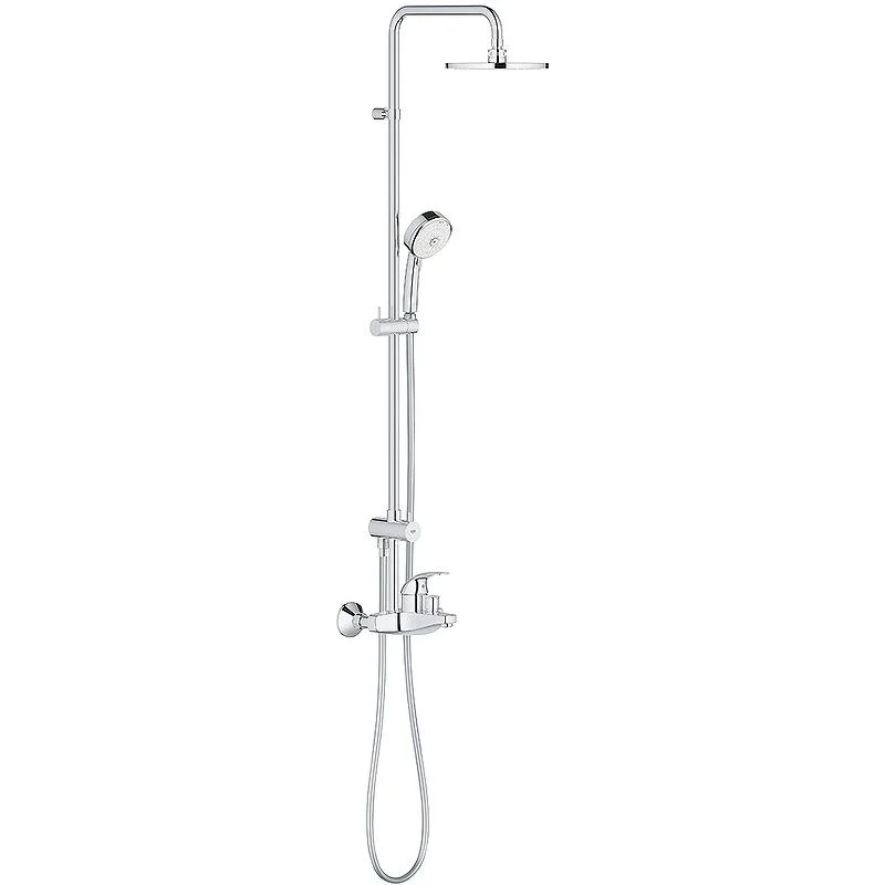 Душевая система со смесителем для ванны/душа GROHE TEMPESTA COSMOPOLITAN 26305001 (хром, круглая) 26305001