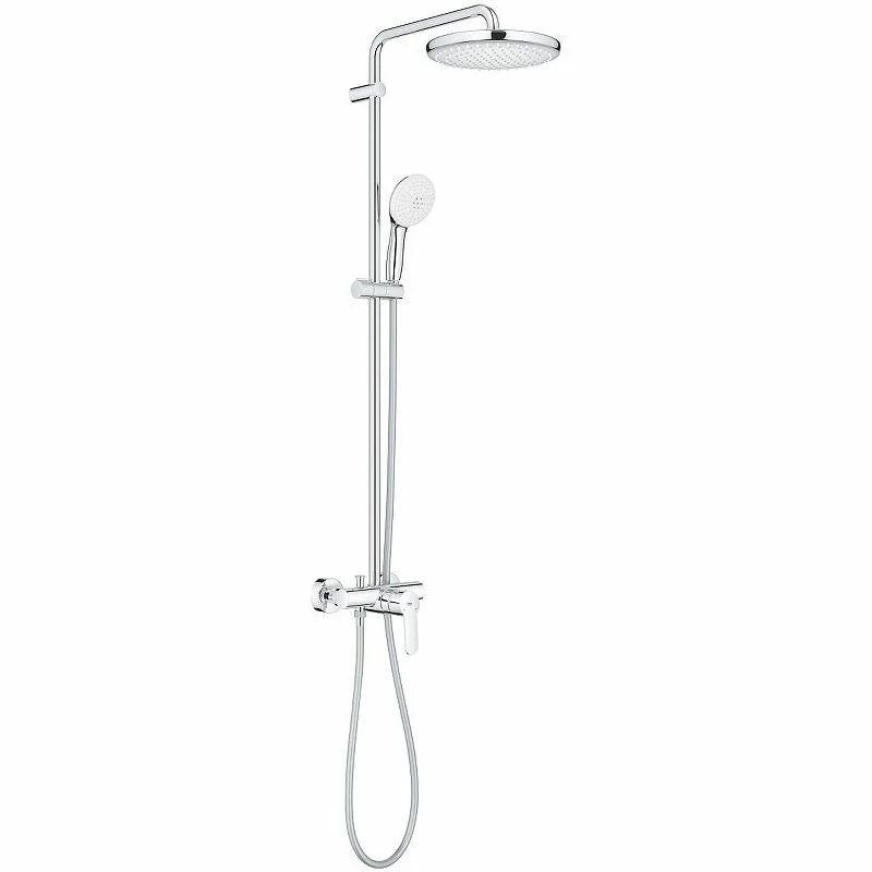 Душевая система со смесителем для душа GROHE TEMPESTA COSMOPOLITAN 26673001 (хром, круглая) 26673001