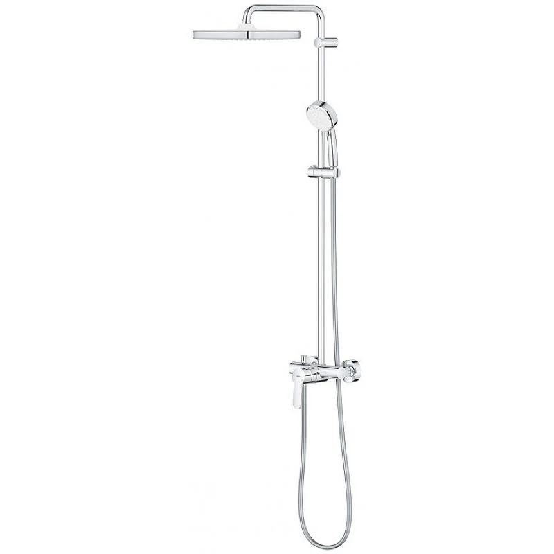 Душевая система со смесителем для душа GROHE TEMPESTA COSMOPOLITAN 26692000 (хром, квадратная) 26692000