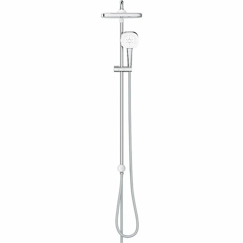 Душевая система без смесителя GROHE TEMPESTA COSMOPOLITAN 26694001 (хром, квадратный) 26694001