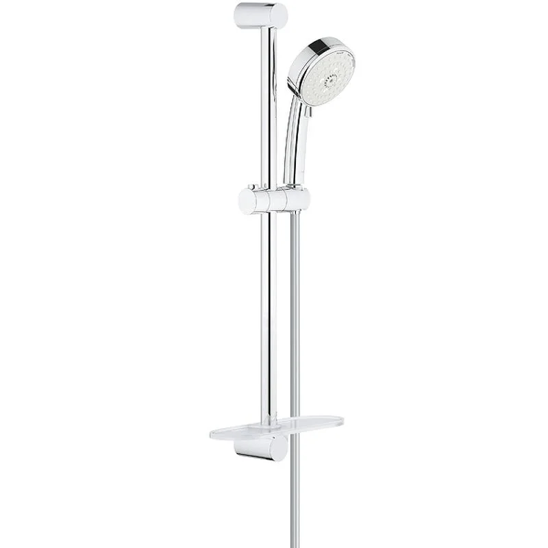 Душевой гарнитур со штангой GROHE TEMPESTA COSMOPOLITAN 27576002 (хром, круглый) 27576002