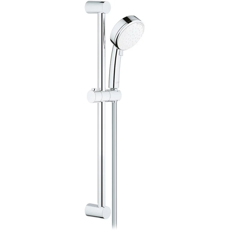Душевой гарнитур со штангой GROHE TEMPESTA COSMOPOLITAN 2757820E (хром, круглый) 2757820E