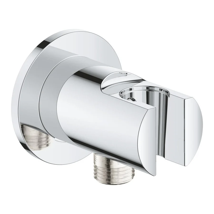 Шланговое подключение с держателем для душа GROHE TEMPESTA 28679001 (хром, круглая) 28679001