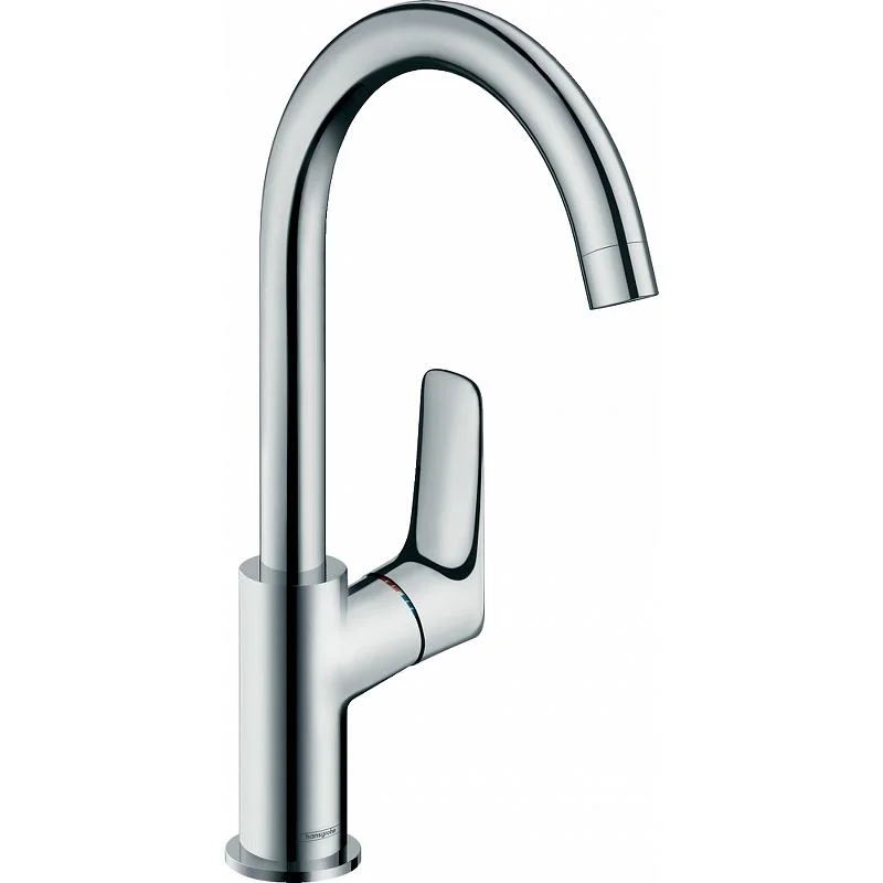 Смеситель для раковины HANSGROHE LOGIS 71130000 (хром, L-15,4 H-22,1) 71130000