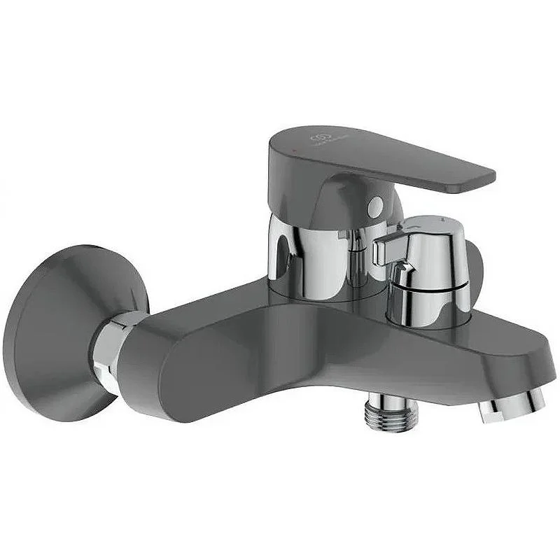 Смеситель для ванны с душем IDEAL STANDARD CERAFINE BC494U8 (серый, L-16,3) BC494U8