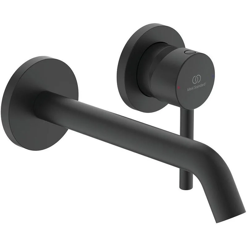 Смеситель для раковины IDEAL STANDARD CERALINE A6938XG (черный матовый, L-20,4) A6938XG