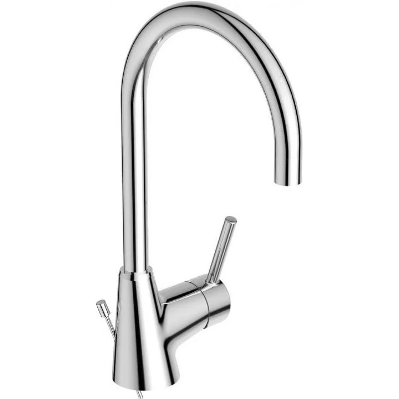 Смеситель для раковины IDEAL STANDARD CERALINE BC195AA (хром, L-16 H-20,8) BC195AA