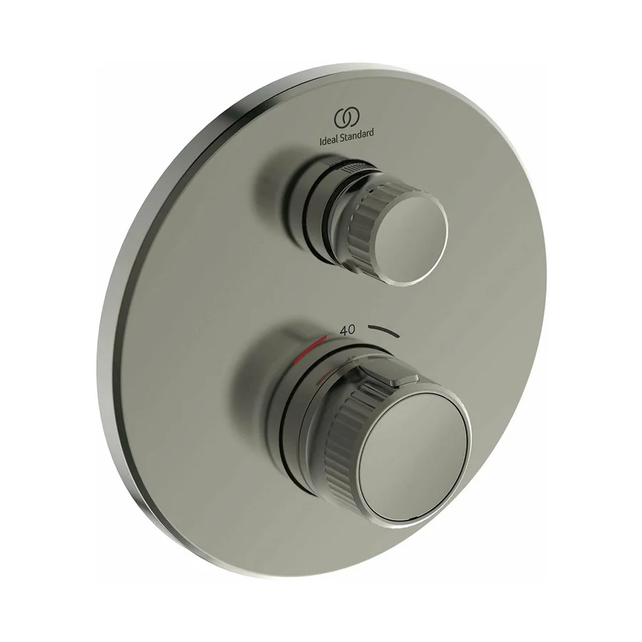 Термостат для душа IDEAL STANDARD CERATHERM NAVIGO A7296GN (серебро) A7296GN
