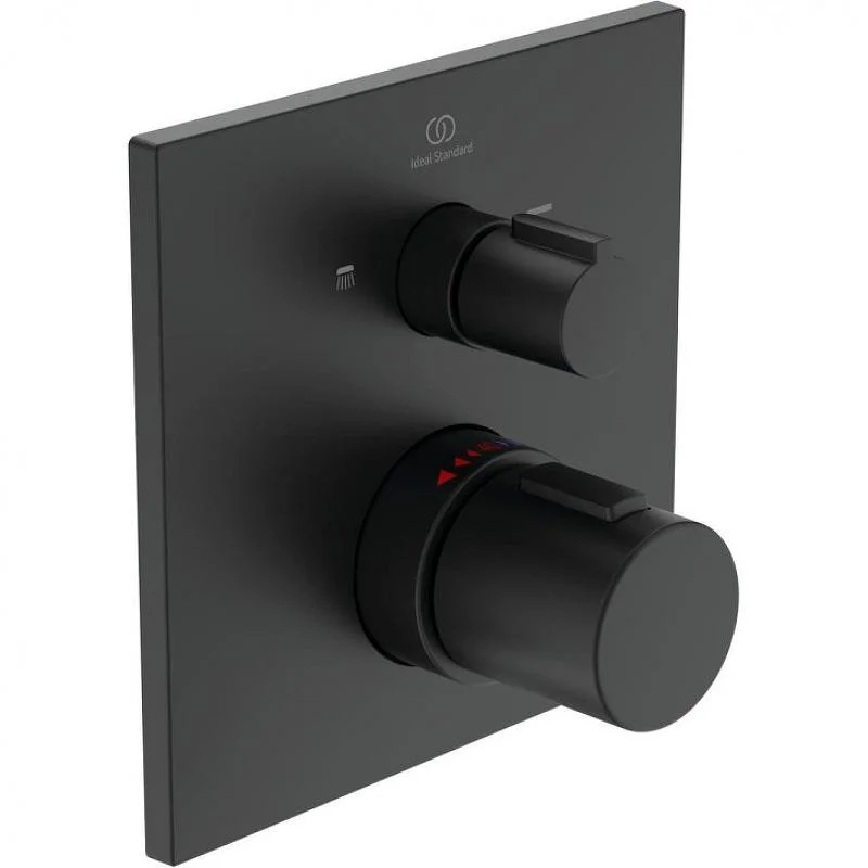 Термостат для душа IDEAL STANDARD CERATHERM A7522XG (черный матовый) A7522XG
