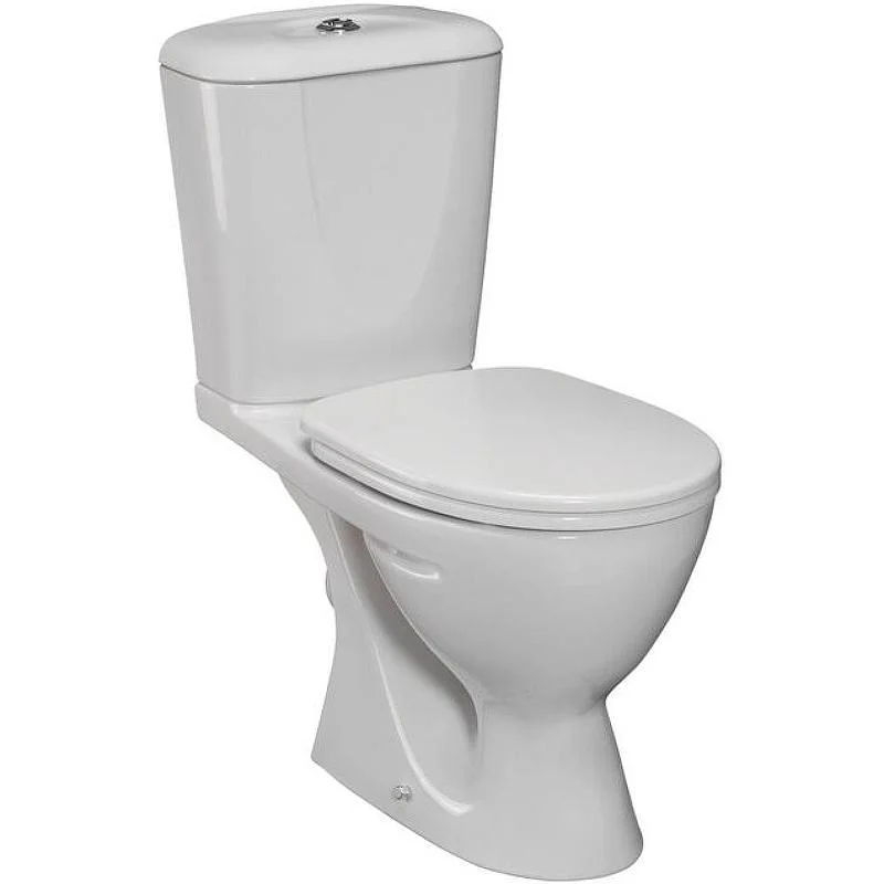 Унитаз-компакт напольный IDEAL STANDARD ECCO W908701 гор. вып. 63*35 + сиденье (белый) W908701
