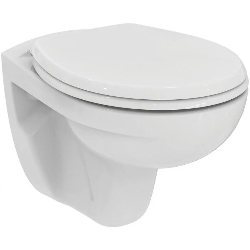 Унитаз подвесной IDEAL STANDARD EUROVIT K881201 Rim гор. вып. 52*35,5 + сиденье (белый) K881201