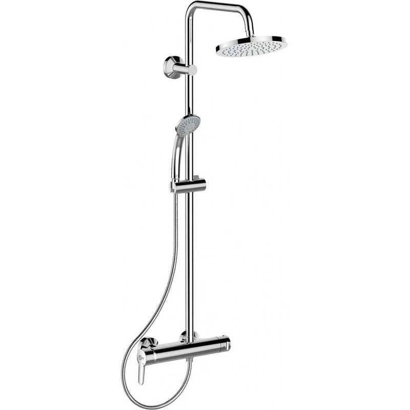 Душевая система со смесителем для душа IDEAL STANDARD IDEALRAIN B1098AA (хром, круглая) B1098AA