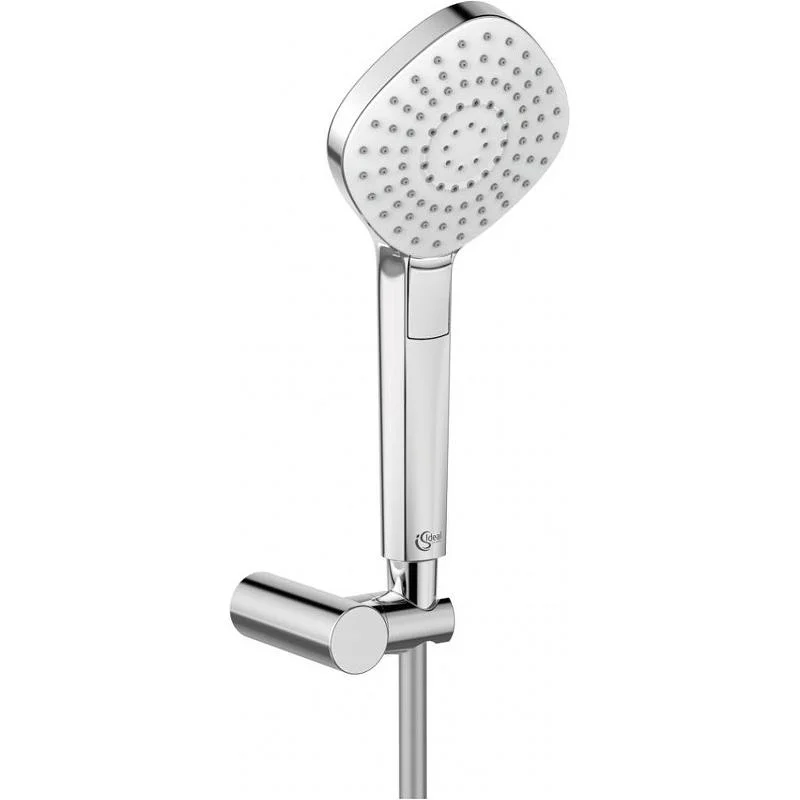 Душевой гарнитур с держателем IDEAL STANDARD IDEALRAIN B2240AA (хром, квадратный) B2240AA