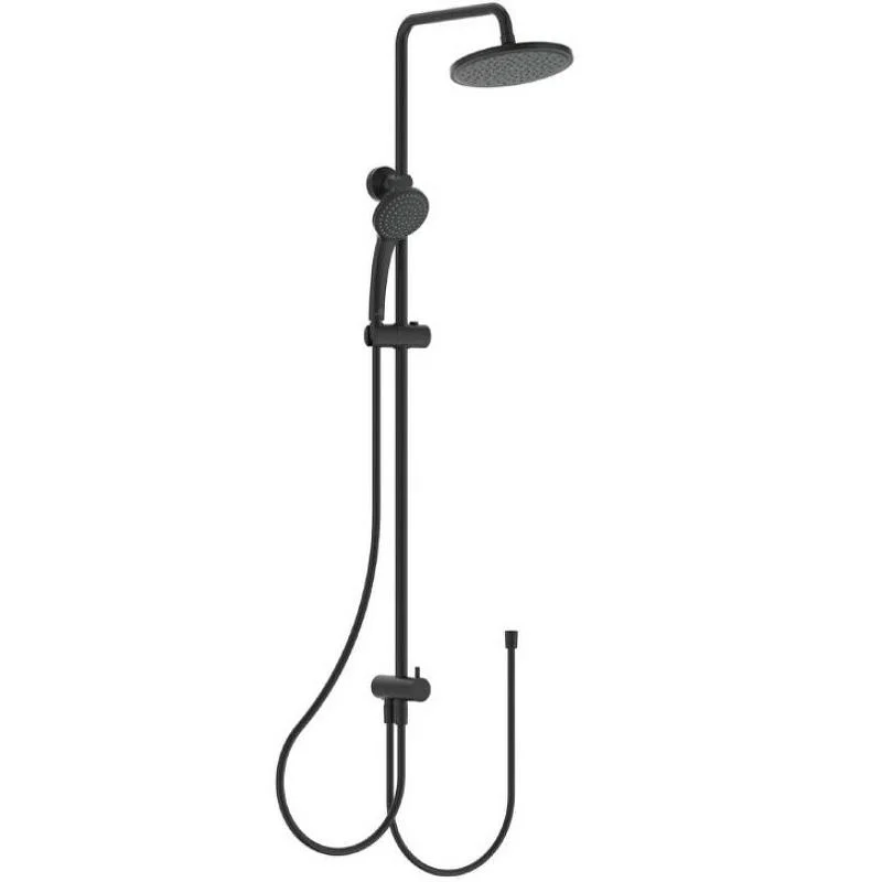 Душевая система без смесителя IDEAL STANDARD IDEALRAIN BC747XG (черный матовый, круглая) BC747XG