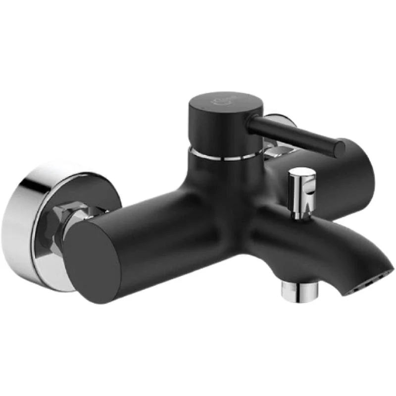 Смеситель для ванны с душем IDEAL STANDARD KOLVA BC675U4 (черный матовый). Фото 1 из 2
