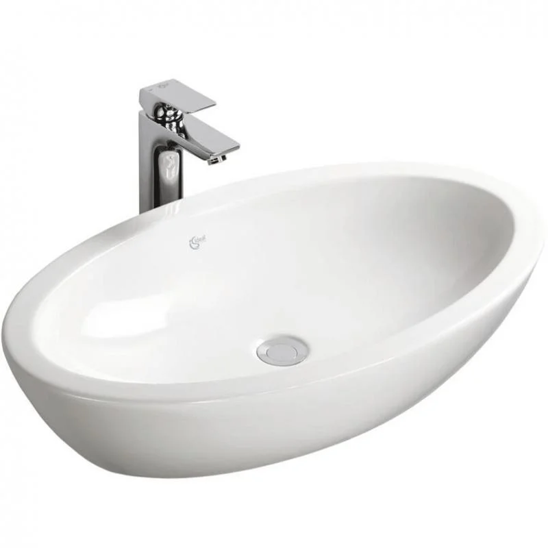 Раковина IDEAL STANDARD STRADA K078501 (накладная, (75*42), белый) K078501