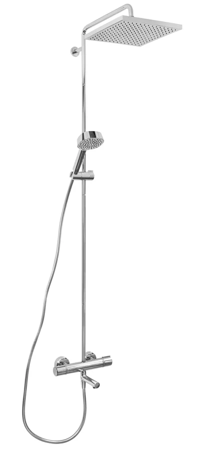 Душевая система с термостатом для ванны/душа JACOB DELAFON ATOM E26238-CP (хром) E26238-CP