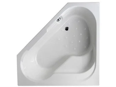 Ванна JACOB DELAFON BAIN-DOUCHE (145*145) E6221-00 (ножки, ПРАВ., белый, слив.отверстие стандарт.) E6221-00