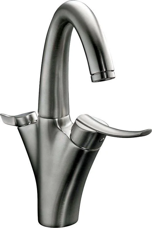 Смеситель для кухни JACOB DELAFON CARAFE E18865-VS (сталь матовая, L-19,6 H-24,5) ССП E18865-VS