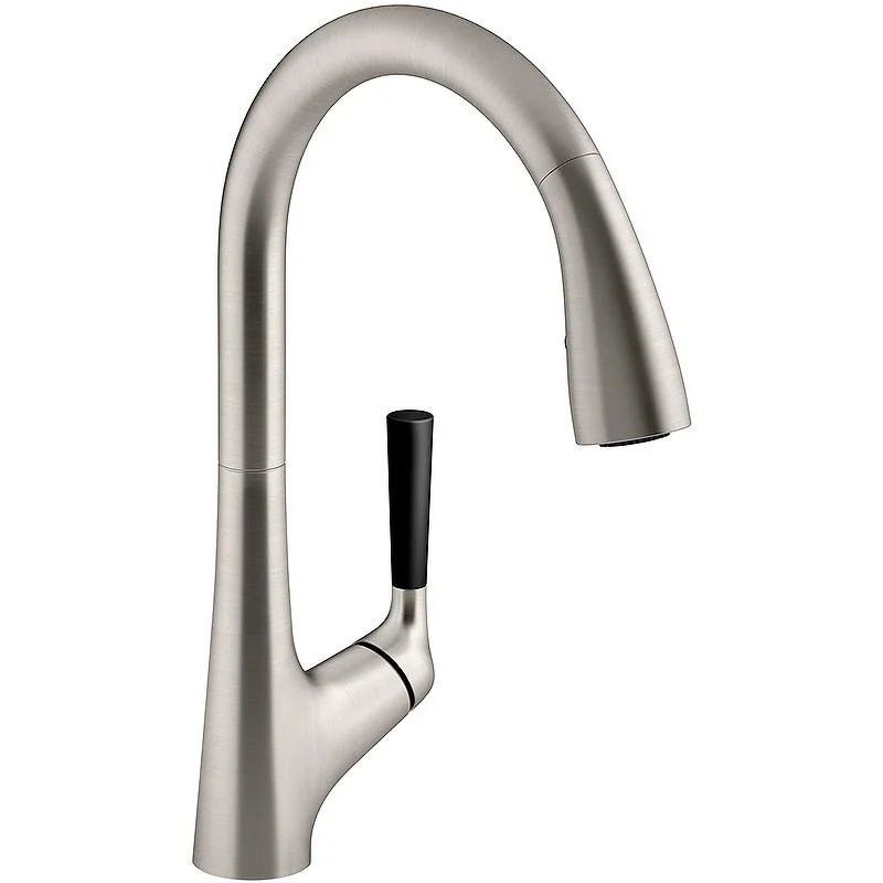 Смеситель для кухни JACOB DELAFON MALLECO E562-VS (сталь матовая, L-22,9 H-24,3) E562-VS