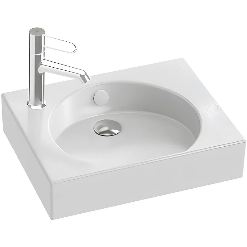 Раковина JACOB DELAFON ODEON RIVE GAUCHE EGN112-00 (накладная, (45*36), белый) EGN112-00