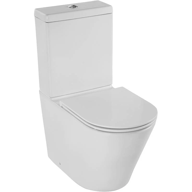 Унитаз напольный JACOB DELAFON RODIN UJAB102-00 Rim гор. вып. 66,5*36,5 (белый) UJAB102-00