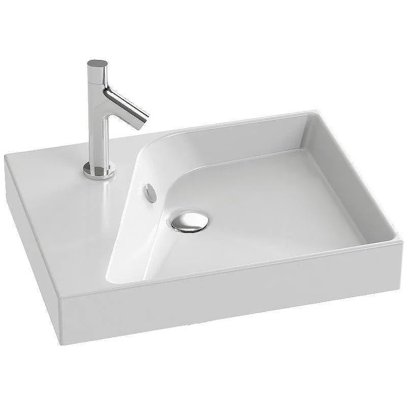 Раковина JACOB DELAFON RYTHMIK XR112K-00 (подвесная, (60*37), белый) ССП XR112K-00