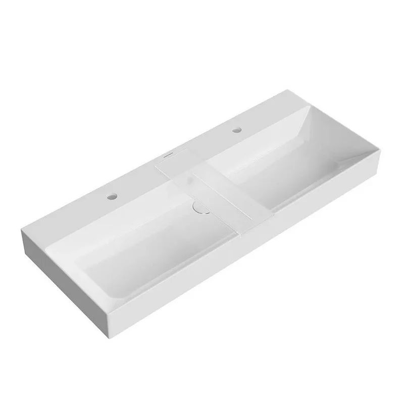 Раковина KERAMA MARAZZI ГРАНДЕ GR.wb.120.2 (подвесная, (119*48), белый) GR.wb.120.2