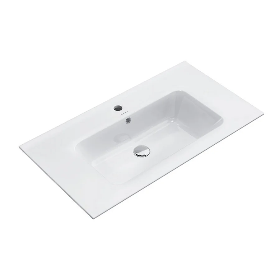 Раковина KERAMA MARAZZI ПИАНО PI.wb.85 (подвесная, (85*46), белый) PI.wb.85