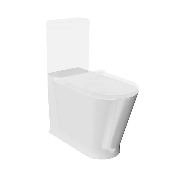 Унитаз напольный KERAMA MARAZZI ПЛАЗА МОДЕРН PLMR.wc.01 Rim 66*36 (белый) PLMR.wc.01