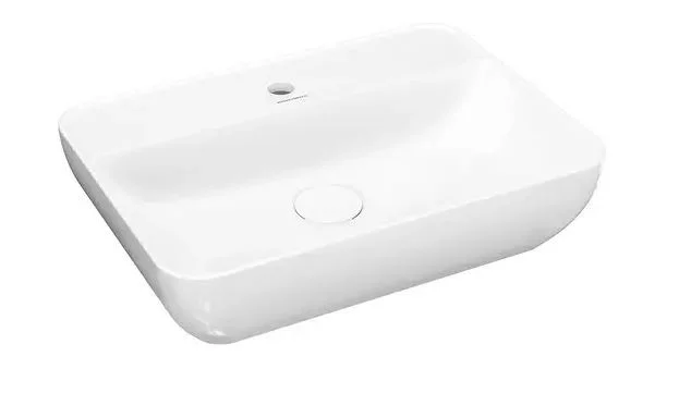 Раковина мебельная KERAMA MARAZZI ПЛАЗА PLR.wb.55.1 (накладная, (55*40), белый) PLR.wb.55.1