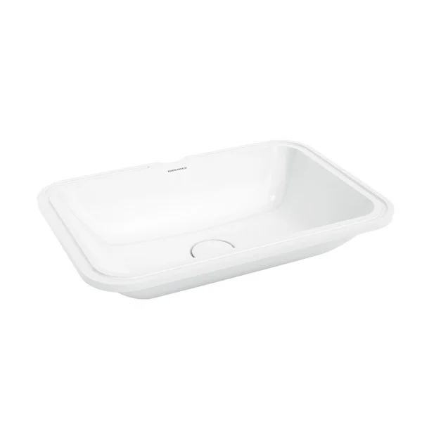 Раковина KERAMA MARAZZI ПЛАЗА PLR.wbu.55 (встраиваемая снизу, (54,5*38), белый) PLR.wbu.55