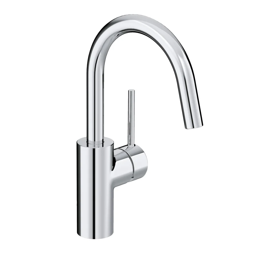 Смеситель для раковины KLUDI BOZZ 380280576 (хром, L-16,5 H-18,5) 380280576