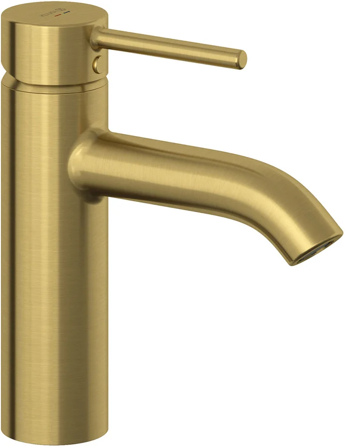 Смеситель для раковины KLUDI BOZZ 38282N076 (брашированное золото, L-15 H-10) 38282N076