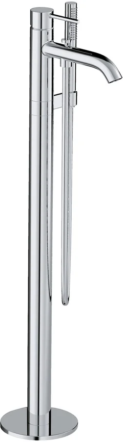 Смеситель для ванны напольный KLUDI BOZZ 385900576 для 88088 (хром, L-22,5 H-83) 385900576