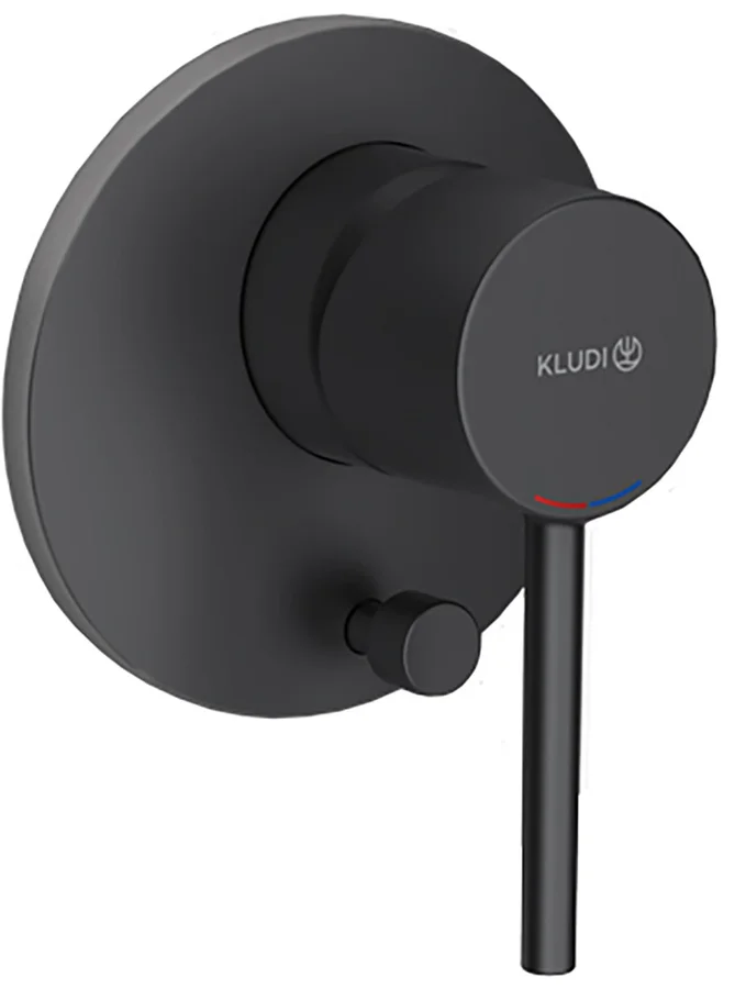 Смеситель для ванны с душем KLUDI BOZZ 387163976 для 38624N (черный) 387163976
