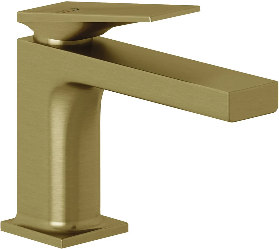 Смеситель для раковины KLUDI DECUS 54290N075 (брашированное золото, L-12,5 H-8,5) 54290N075